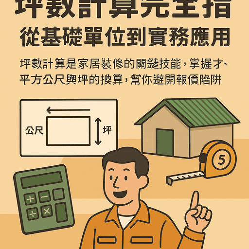 坪數計算單位換算