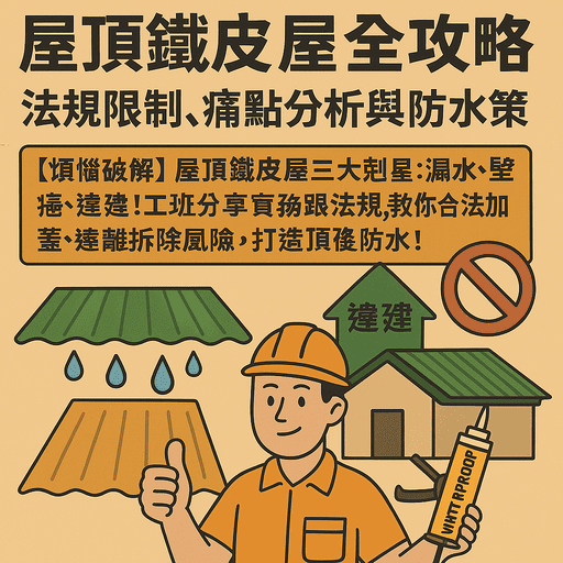 南部地區鐵皮屋法規